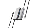 Alogic Fusion CORE 5-in-1 USB-C Hub Compact Dock V2 UCFUHDV2SGR