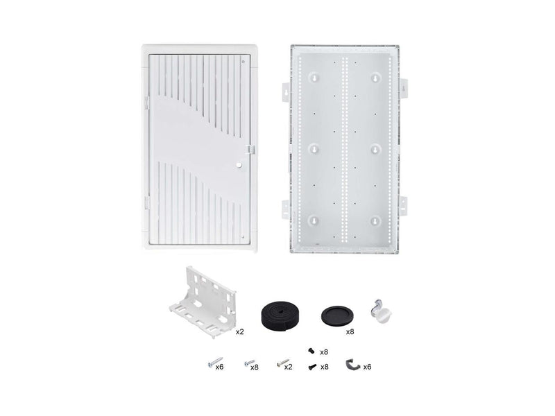 StarTech 28-Inch Wall-Mount Media Enclosure - Cable Management Box for Network