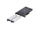 StarTech Dual-Bay M.2 NVMe SSD to PCIe x8 Removable Mobile Rack