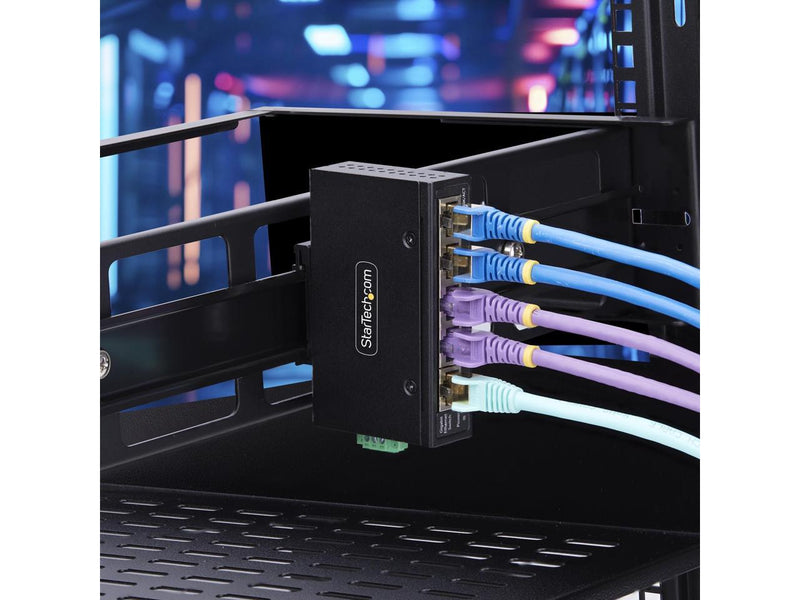 StarTech 5-Port Unmanaged Industrial Network Switch I51G-ETHERNET-SWITCH