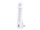 CyberPower P406U Home Office 4 Outlet Surge Protector with 500 J Surge