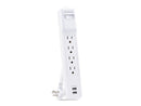 CyberPower P406U Home Office 4 Outlet Surge Protector with 500 J Surge
