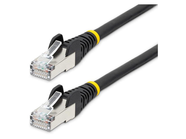 StarTech 8ft CAT6a Snagless S/FTP Network Patch Cable Black NLBK8FCAT6APATCH