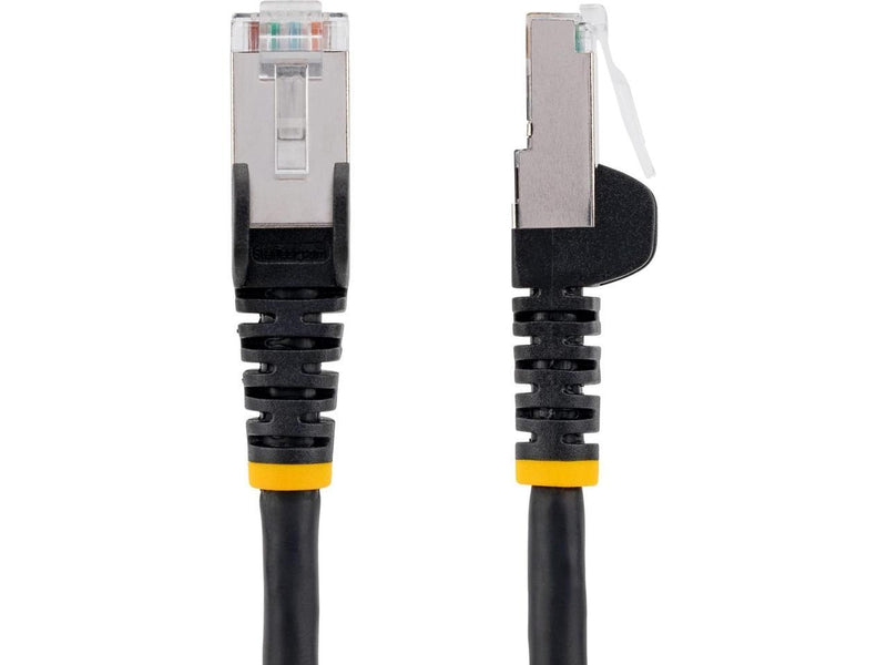 StarTech 8ft CAT6a Snagless S/FTP Network Patch Cable Black NLBK8FCAT6APATCH