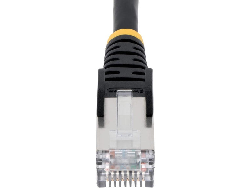 StarTech 8ft CAT6a Snagless S/FTP Network Patch Cable Black NLBK8FCAT6APATCH