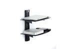 StarTech Dual Floating Wall-Mounted AV Shelves 2B-WALL-MOUNT-SHELF