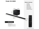 SAMSUNG S800D 3.1.2ch Soundbar w/Wireless Dolby Atmos Audio, Ultra Slim Design,