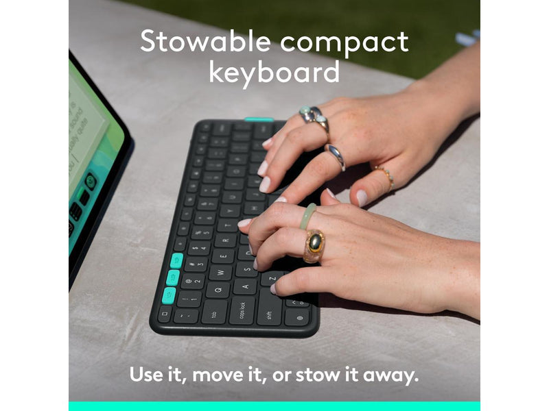 Logitech Flip Folio Keyboard Case for iPad Pro 13" (M4), iPad Air 13" (M2 & M3)
