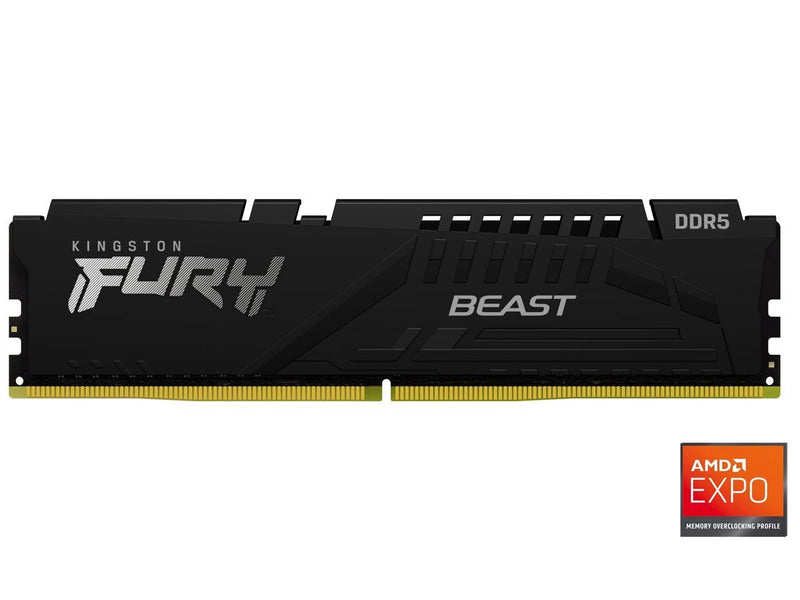Kingston FURY Beast RAM Module - 32 GB - DDR5-6000/PC5-48000 DDR5 SDRAM - 6000