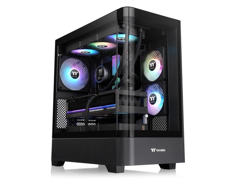 Thermaltake View 290; Mid Tower; 3x120mm ARGB Lite Fans Included; 360mm Radiator