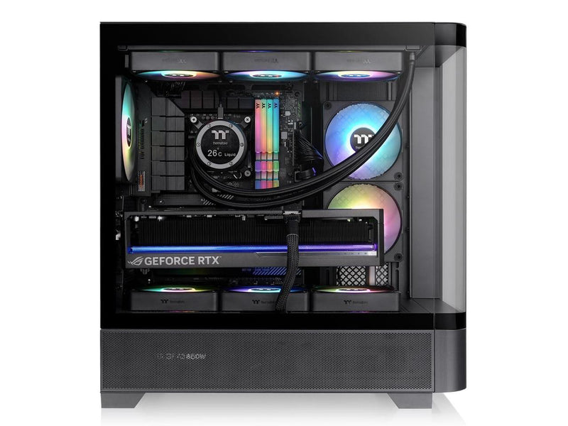 Thermaltake View 290; Mid Tower; 3x120mm ARGB Lite Fans Included; 360mm Radiator