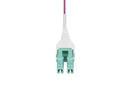 OM4 LC/LC MULTIMODE FIBER CABLE UNIBOOT/OFNR RISER/100G - 50/125