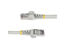 StarTech 75ft Gray CAT6a Ethernet Cable, Snagless RJ45, 10GbE, 100W PoE++,
