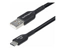 StarTech 15ft (4.5m) USB-A to USB-C Charging Cable, Charge & Sync, 3A, USB 2.0,