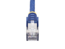 StarTech 1ft Blue CAT8 Ethernet Cable, Snagless RJ45, 25G/40G, 2000MHz, 100W