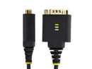 StarTech 1ft (30cm) USB to Serial Adapter Cable, COM Retention 1P1FFC-USB-SERIAL