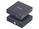 StarTech HDMI KVM Extender Over IP Network, 4K 60Hz, Driverless, HDMI and USB