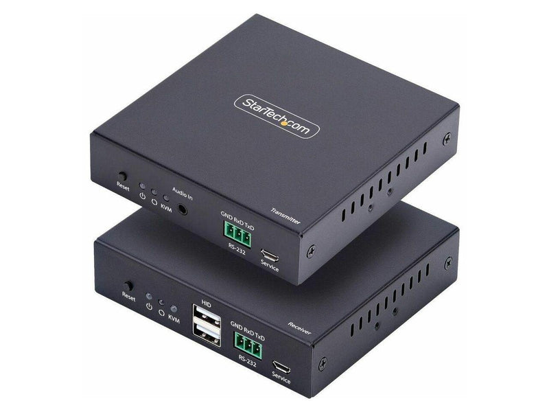 StarTech HDMI KVM Extender Over IP Network, 4K 60Hz, Driverless, HDMI and USB