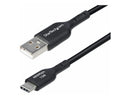 StarTech 3ft (91cm) USB-A to USB-C Charging Cable, Charge & Sync, 3A, USB 2.0,