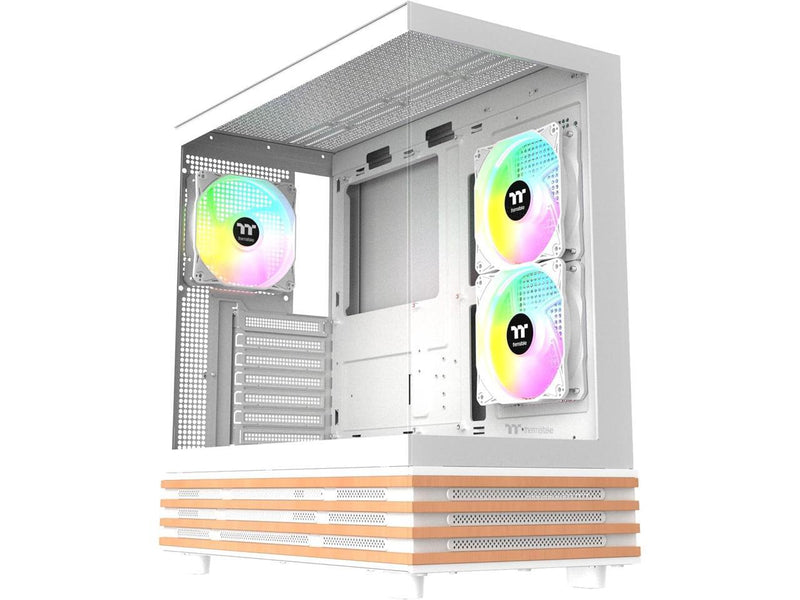 Thermaltake View 270 Plus WS ARGB; Mid Tower; 3x120mm Lite Fans Included; 360mm