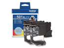 Brother Genuine LC501XL2PK Twin Pack High Yield Black Ink Cartridges