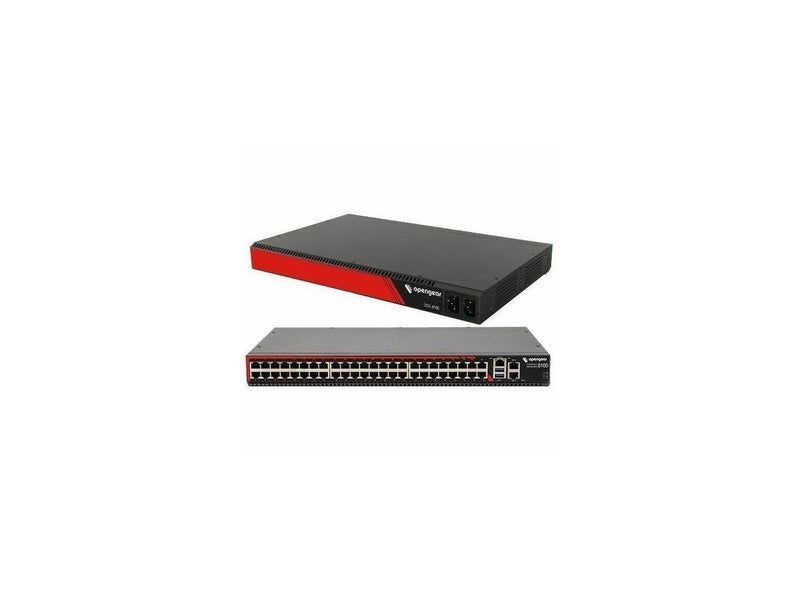 Opengear CM8148 Console Server - 1.95 GB - DDR4 SDRAM - Twisted Pair - 2 x