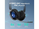 Yealink WH68 ANC DECT&Bluetooth Wireless Headset, 606ft Long Rang 96% Active
