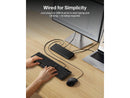 Belkin Connect Wired Keyboard and Mouse Combo - USB A Keyboard Set w/Wired