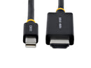 StarTech 6ft 1.8m Mini DisplayPort to HDMI Adapter Cable 4K 60Hz with HBR3/HDCP