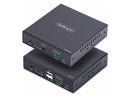 StarTech HDMI KVM Extender Over IP Network, 4K 60Hz, Driverless, HDMI and USB