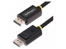 StarTech 10ft DisplayPort 2.1 Cable, UHD Monitor Cord, M/M DP21-3M-DP40-CABLE