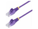 StarTech 50ft CAT6 Snagless UTP Network Patch Cable Purple N6PAT50PLS