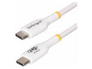StarTech 10ft White USB-C Charging Cable USB-IF Certified USB C Cable 240W PD