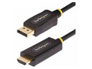 StarTech 6.6ft (2m) DisplayPort to HDMI Adapter Cable 6F-DP-HDMI-4K60-HDR