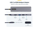 StarTech USB-C to HDMI Multiport Adapter with 140W PD Charging - 4K 60Hz HDMI -