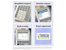 Texas Instruments Graphing Calculator - Rechargeable - Battery Powered - 3.4"