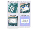 Texas Instruments Graphing Calculator - Rechargeable - Battery Powered - 3.4"