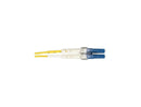 Single-Mode 9-Micron Duplex Fiber Optic Cable LC-LC PVC 2-m 6.5-ft.