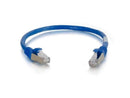 C2G 00793 3 ft. Cat 6 Blue Shielded Network Patch Cable