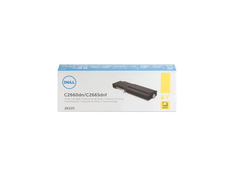 DELL PRINTER ACCESSORIES 2K1VC C266X YELLOW TONER FOR