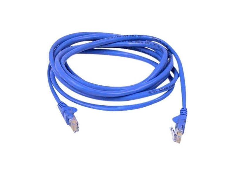 Belkin A3L980B14-BLU-S 14 ft. Cat 6 Blue Patch Cable Snagless RJ-45M / RJ-45M