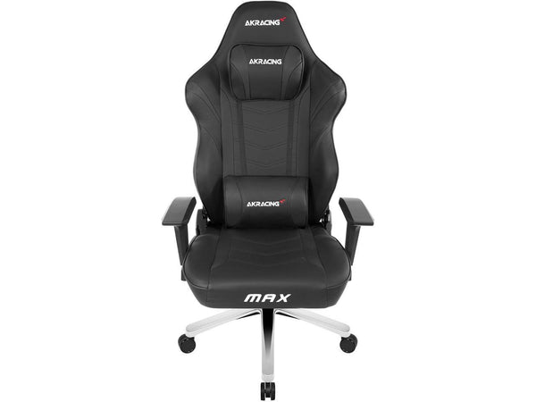 AKRacing Masters Series MAX PU Leather Gaming Chair, 4D Adjustable Armrests, 180