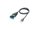 Tripp Lite U209-30N-IND USB to RS485/RS422 FTDI Serial Adapter Cable 30 in.