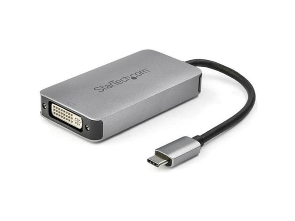 StarTech CDP2DVIDP 24-pin USB-C Male to 29-pin DVI Dual-Link Female Adapter