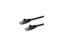 StarTech.com N6PATCH100BK 99.97 ft. (30.48 m) Cat 6 Black Snagless UTP Patch