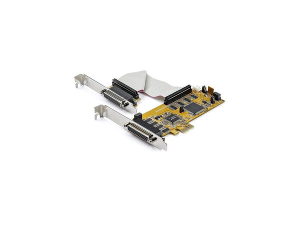 StarTech.com PEX8S1050LP 8-Port PCI Express Serial Card - 16C1050 UART RS232 -