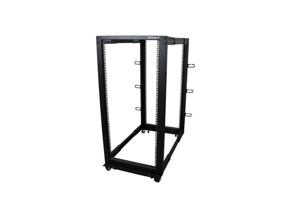 StarTech.com 4POSTRACK25U 25U Adjustable Depth Open Frame 4 Post Server Rack