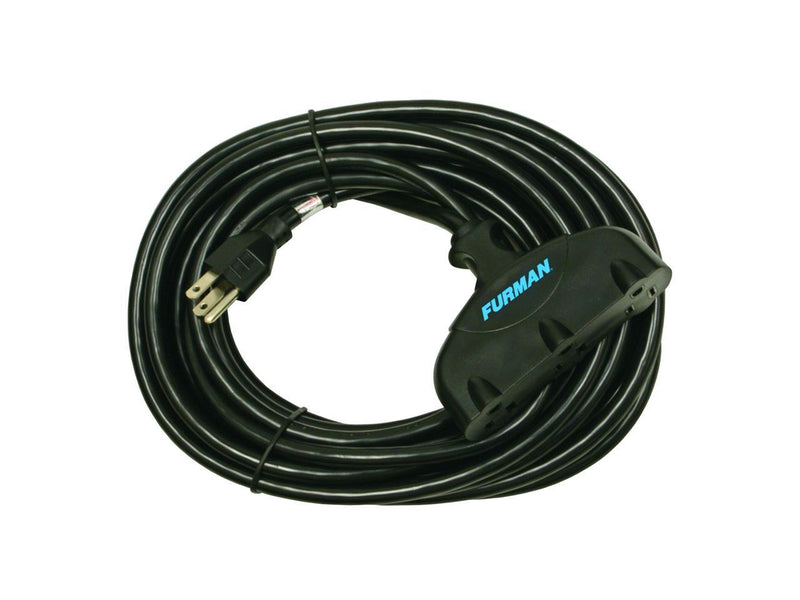 Furman ACX-25 Pro Plugs - 3 Outlet Power Cord, 25 ft