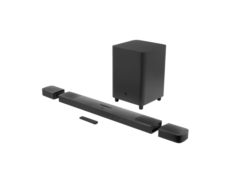 JBL - 9.1-Channel Soundbar with Wireless Subwoofer and Dolby Atmos/DTS:X - Black