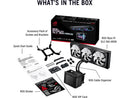 ASUS ROG RYUO IV SLC 360 ARGB All-in-one CPU Liquid Cooler with Shortened tubing